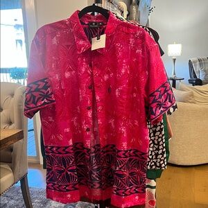 FIJI Made. NWT! Mens Shirt. Tribal Origin
